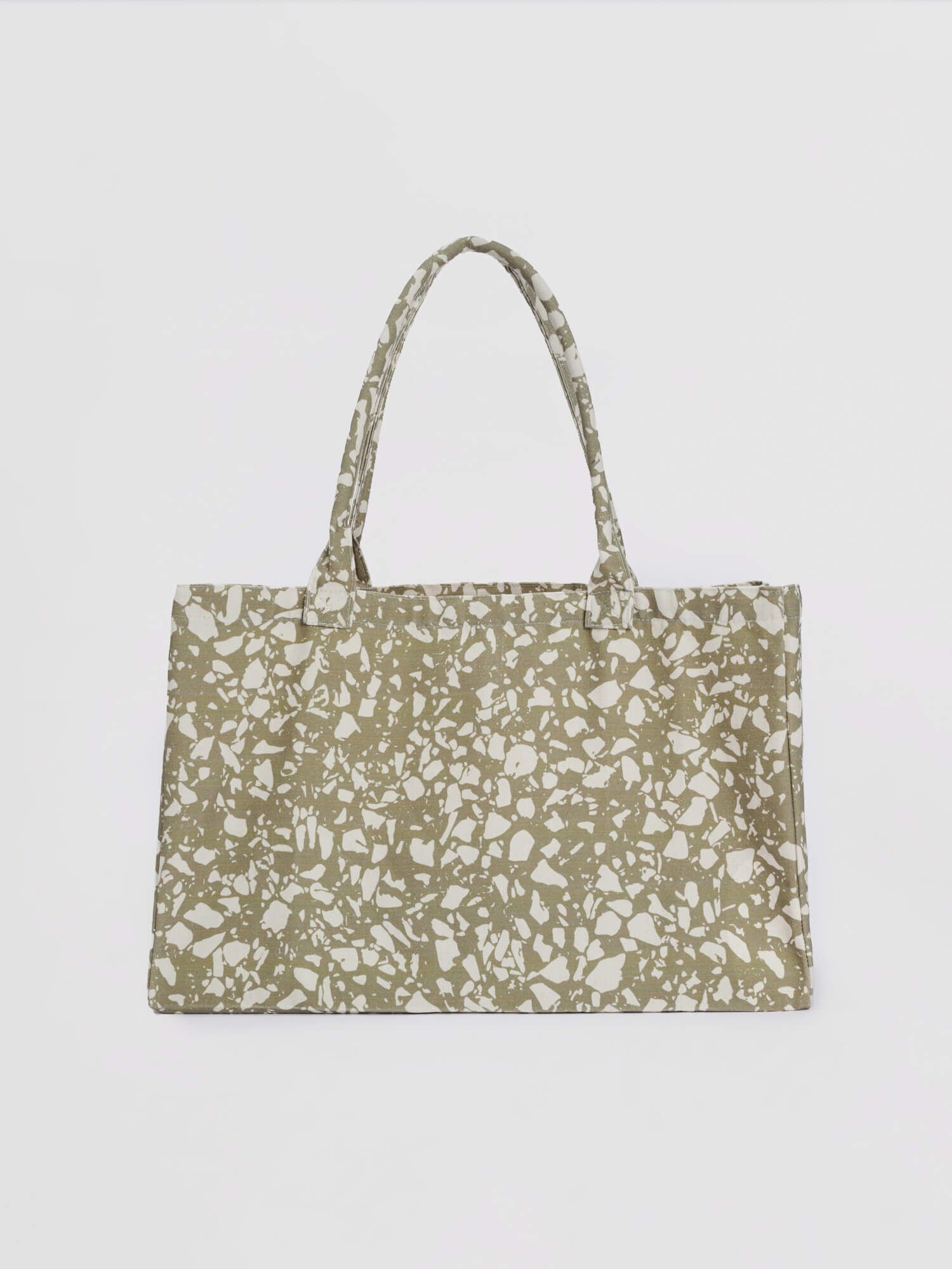Shopping bag met paisley print