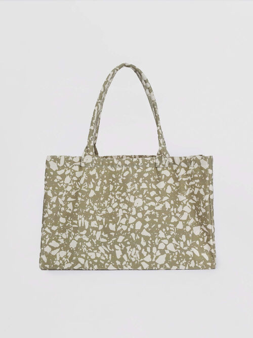 Einkaufstasche mit Paisley-Druck