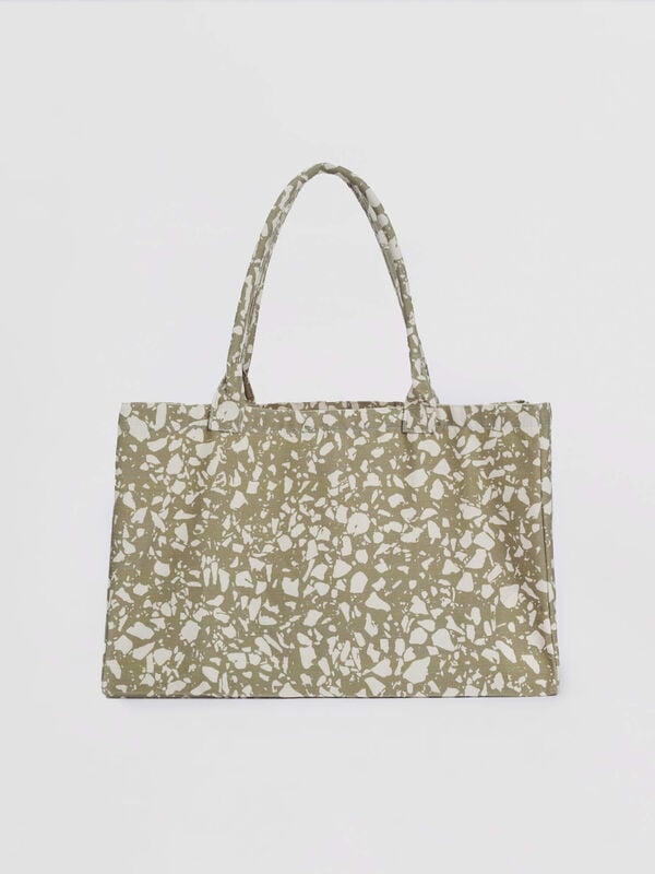 Einkaufstasche mit Paisley-Druck image number 0