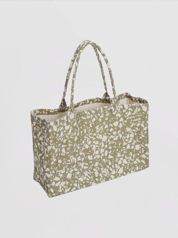 Einkaufstasche mit Paisley-Druck image number 1