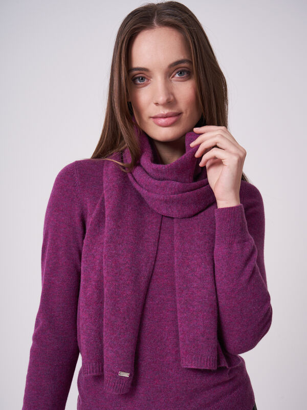 Organic cashmere scarf image number 1