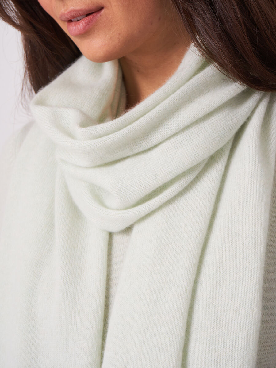 Écharpe en cachemire basique image number 2