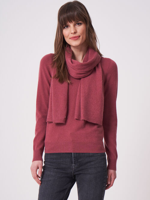 Écharpe en cachemire basique