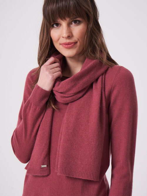 Écharpe en cachemire basique