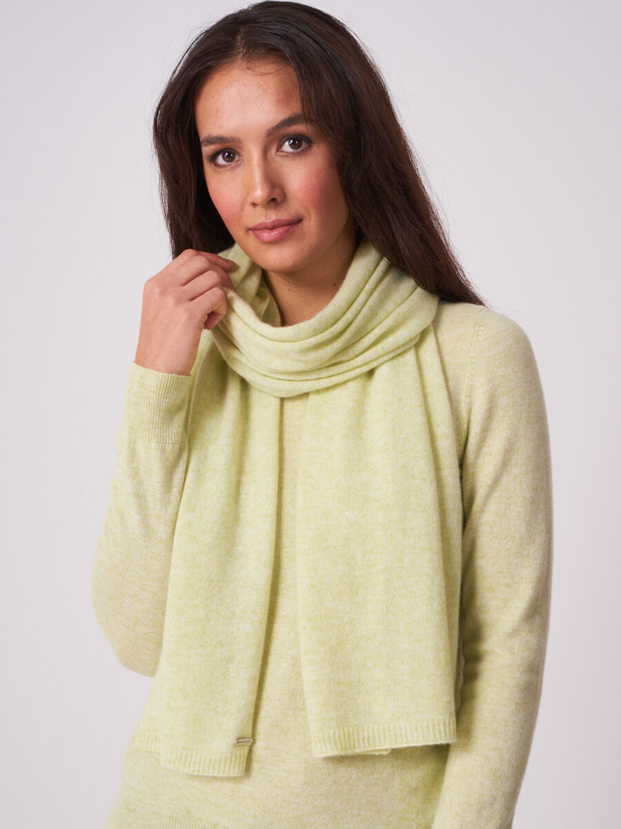 Écharpe en cachemire basique image number 1