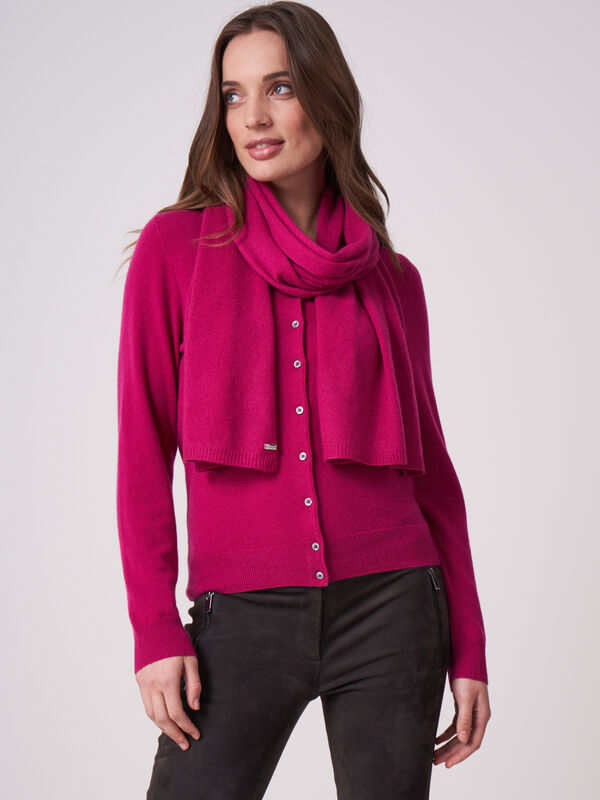 Écharpe en cachemire basique image number 0