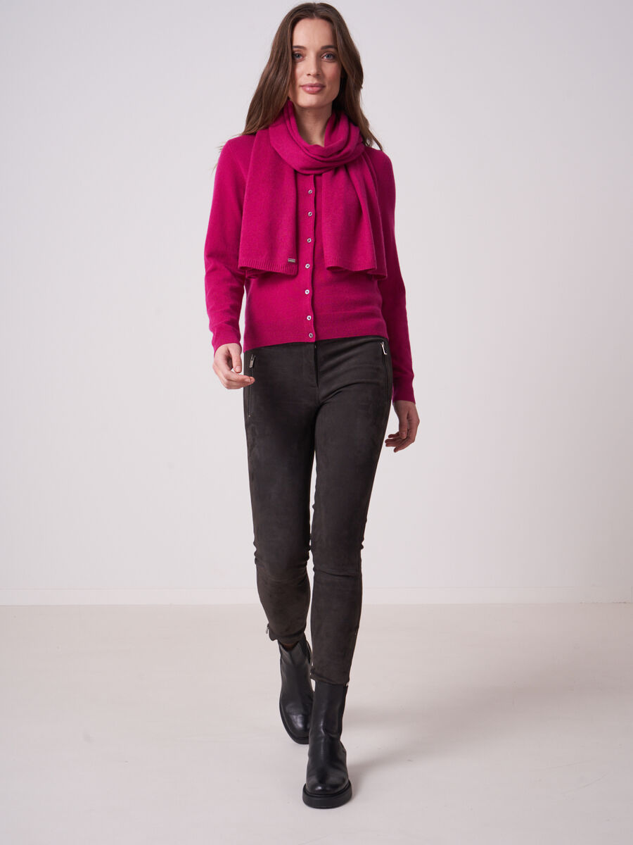 Organic cashmere scarf image number 3