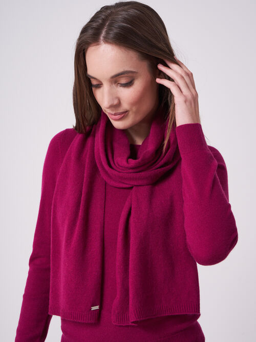 Écharpe en cachemire basique