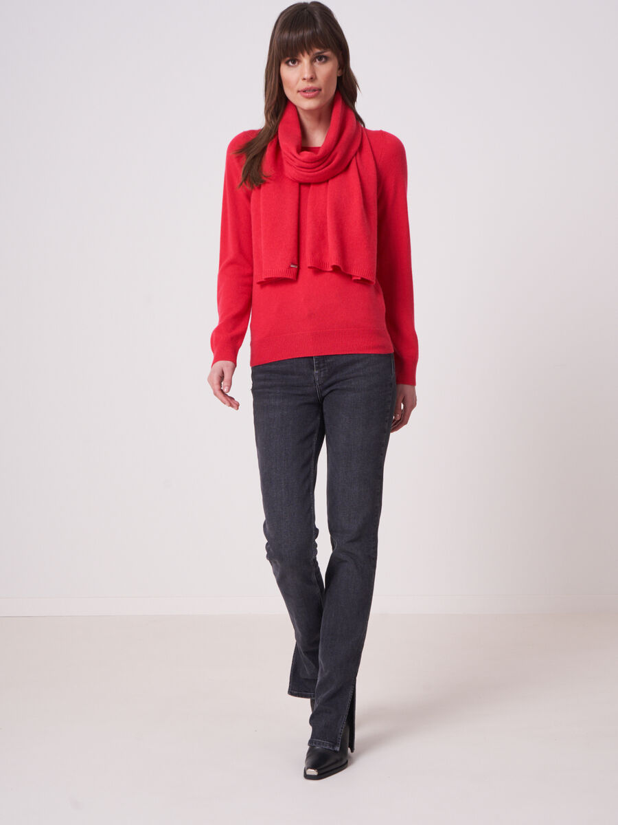 Organic cashmere scarf image number 3