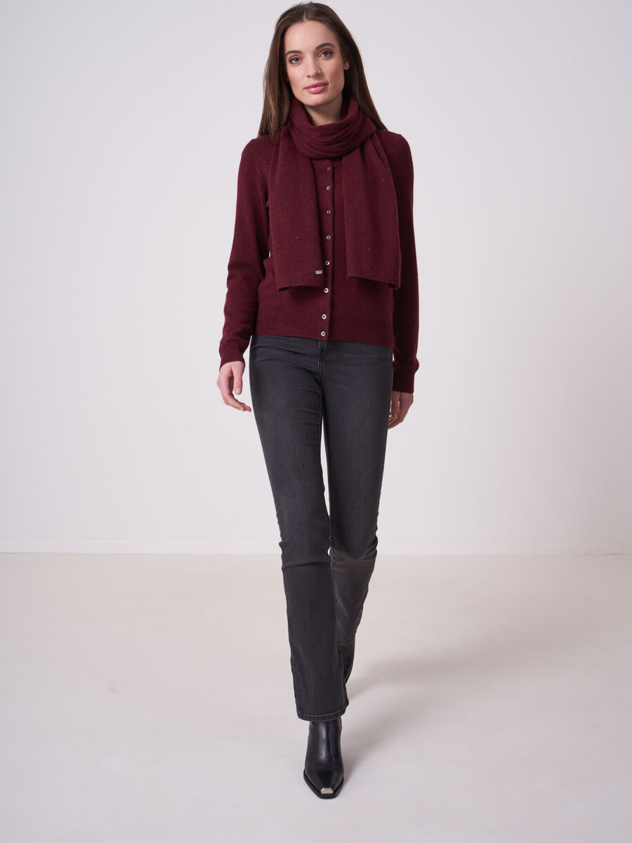 Organic cashmere scarf image number 3