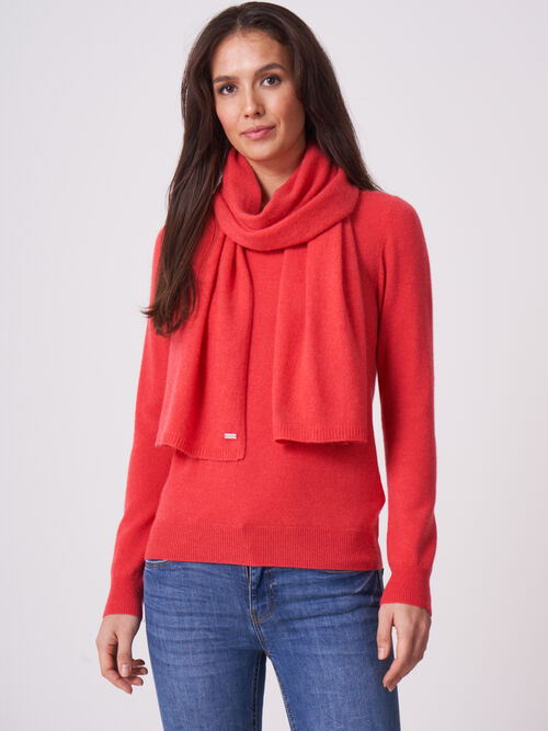 Écharpe en cachemire basique