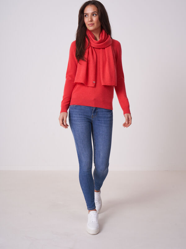 Organic cashmere scarf image number 1