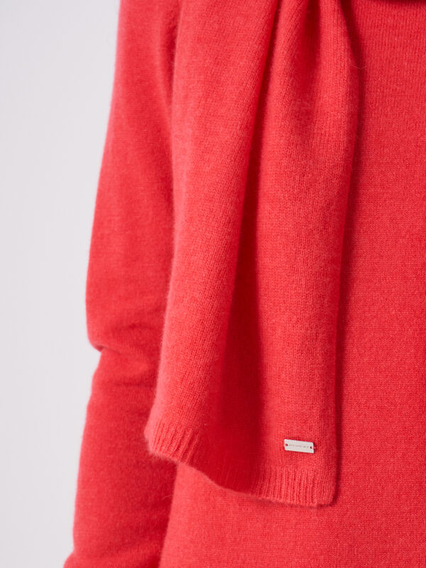 Organic cashmere scarf image number 3