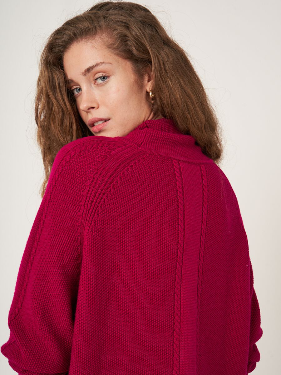 Merino wool sweater with drawstrings image number 4