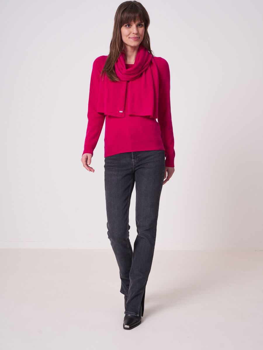 Pull col bateau en cachemire organique image number 3