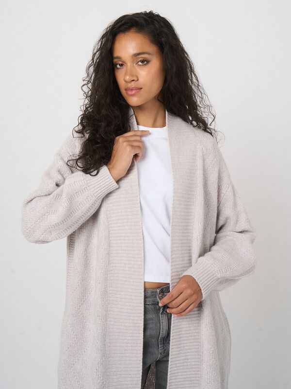 REPEAT Limited Edition - open vest met pofmouwen image number 2