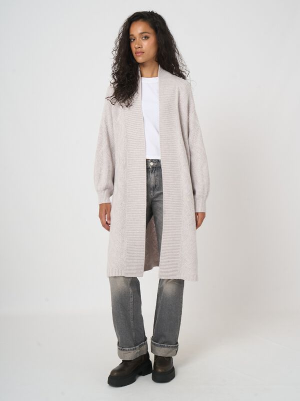 REPEAT Limited Edition - open vest met pofmouwen image number 3