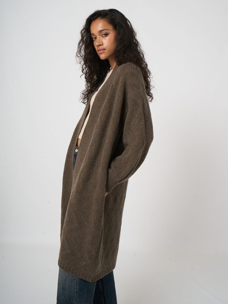 REPEAT Limited Edition - open vest met pofmouwen image number 0