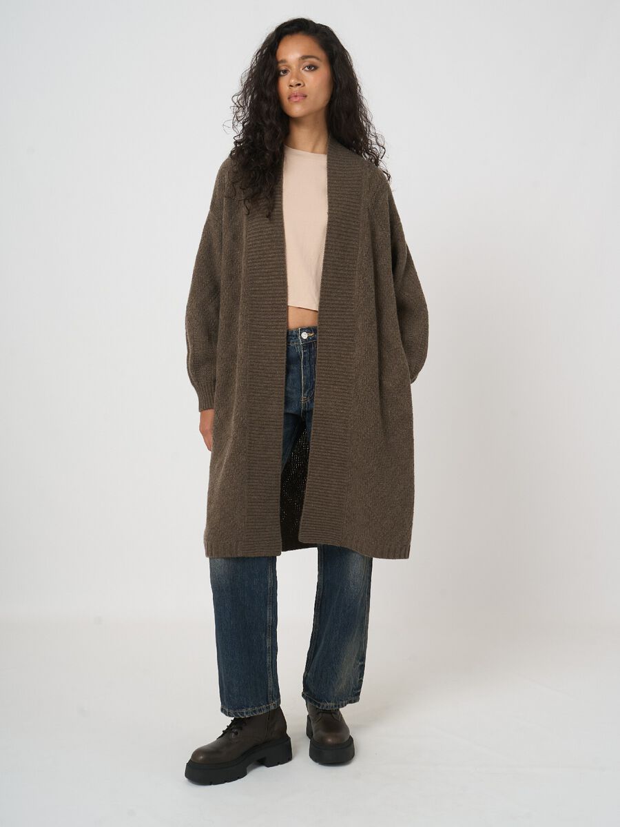 REPEAT Limited Edition - open vest met pofmouwen image number 2