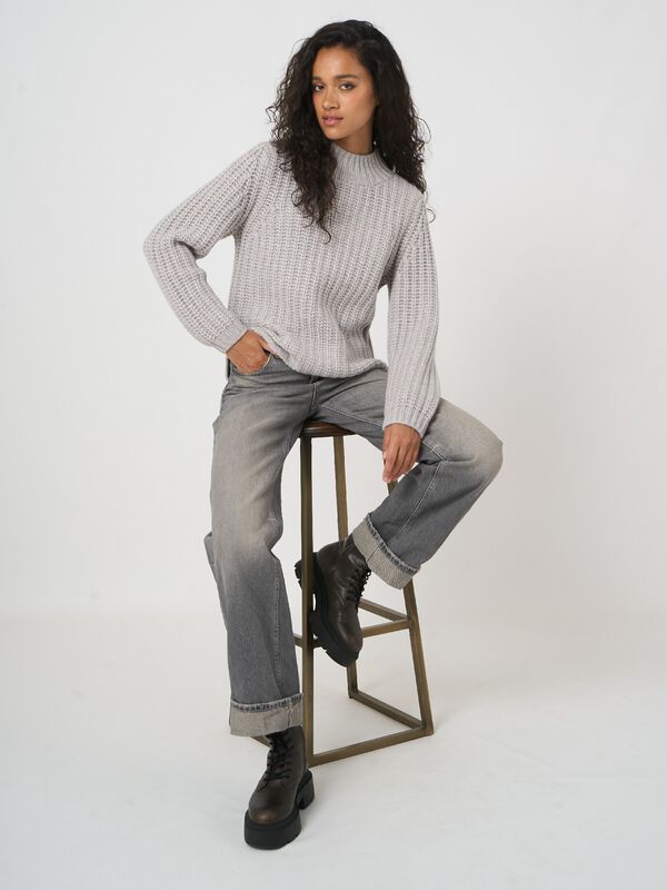 REPEAT Limited Edition - Grobstrickpullover aus Kaschmir image number 0