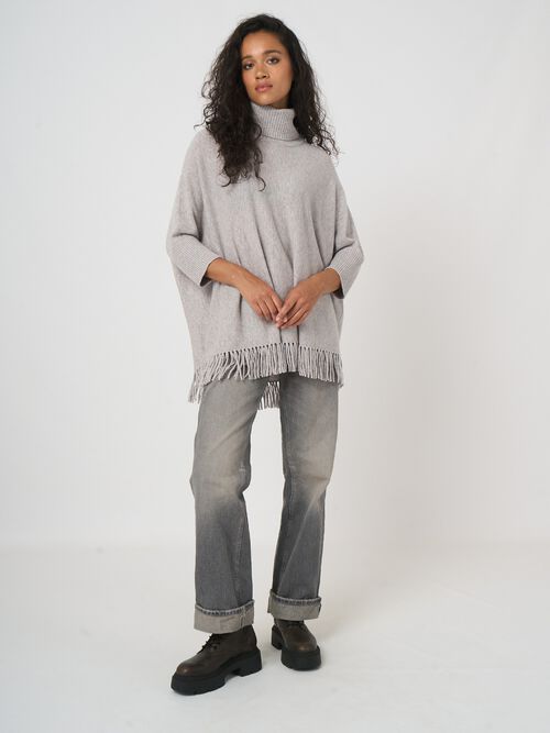 REPEAT Limited Edition - oversized kasjmier poncho