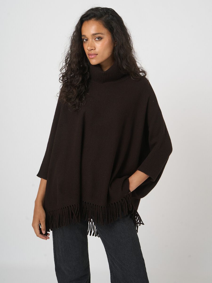REPEAT Limited Edition - oversized kasjmier poncho image number 1