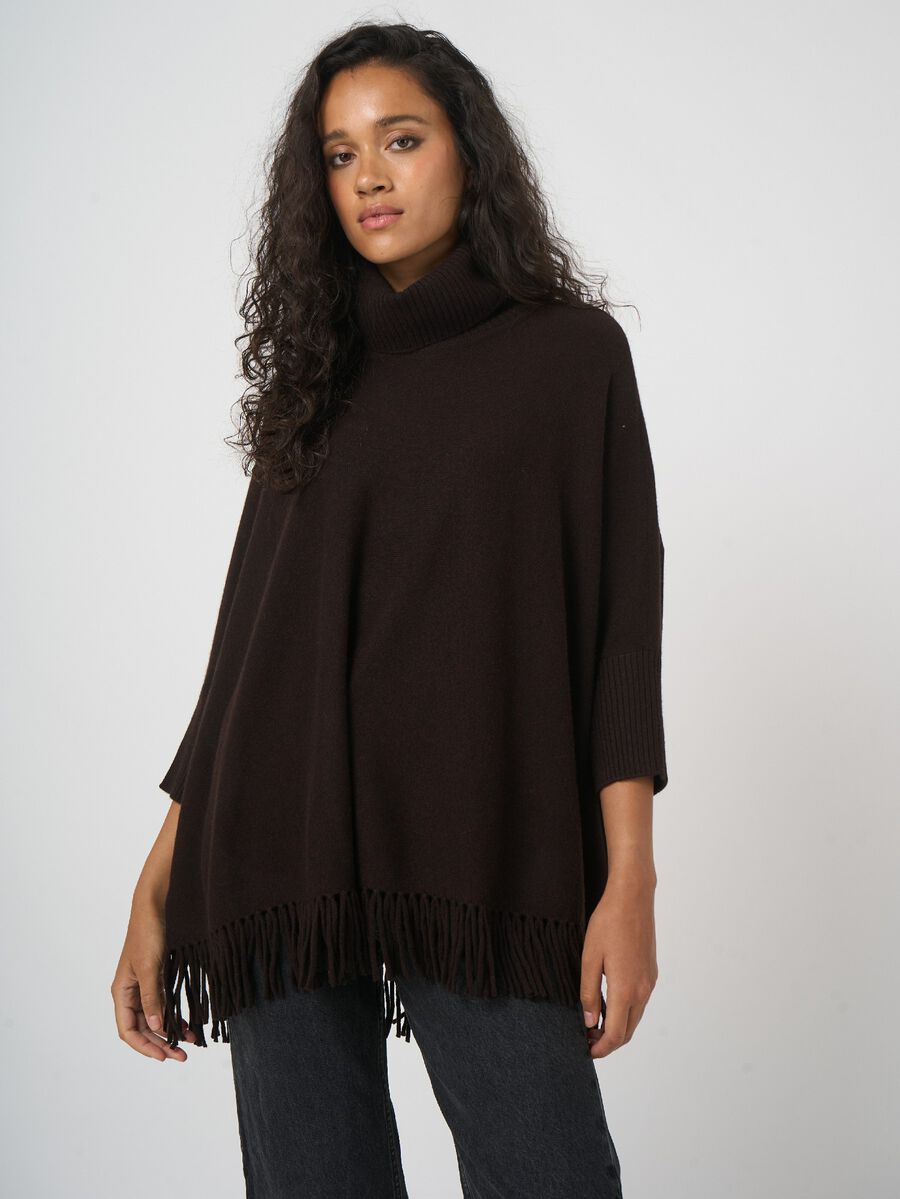REPEAT Limited Edition - oversized kasjmier poncho image number 2