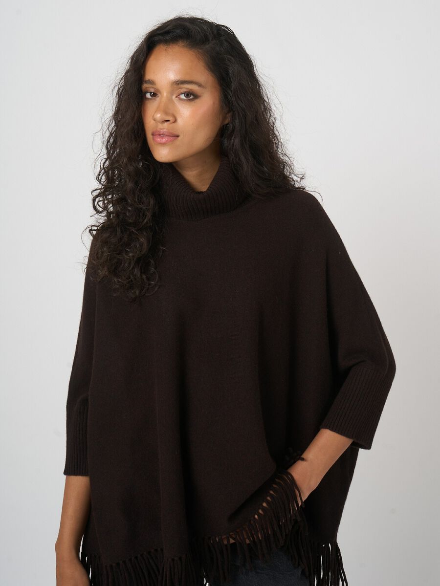 REPEAT Limited Edition - oversized kasjmier poncho image number 3