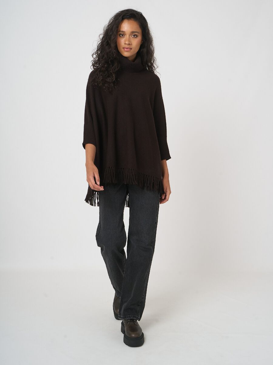 REPEAT Limited Edition - oversized kasjmier poncho image number 4