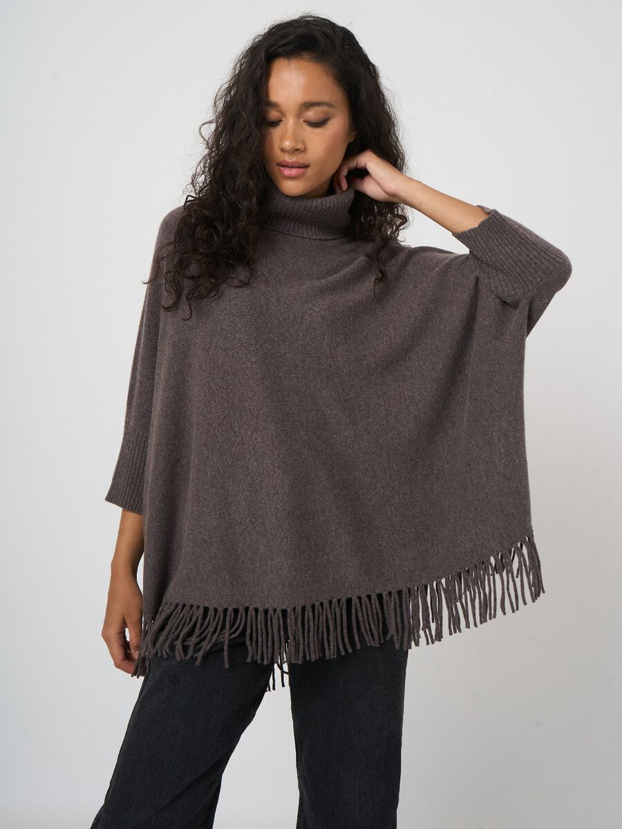 REPEAT Limited Edition - oversized kasjmier poncho image number 1