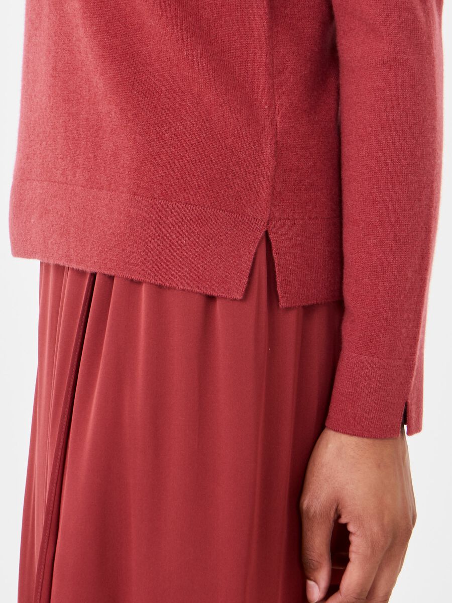 Pull à col montant en pur cachemire  image number 2