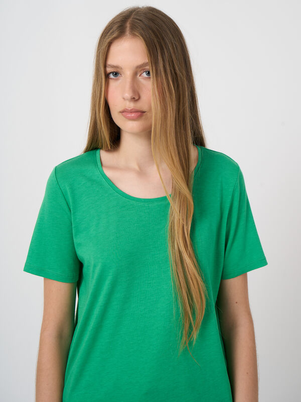 Damen-T-Shirt Basic image number 2