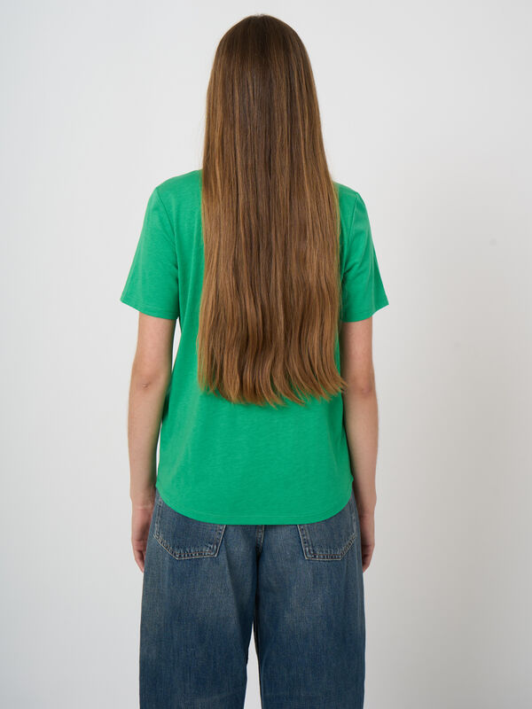 Damen-T-Shirt Basic image number 3