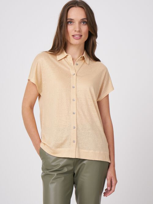 Linen shirt top