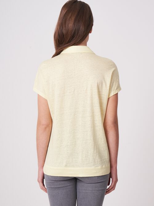 Linen shirt top