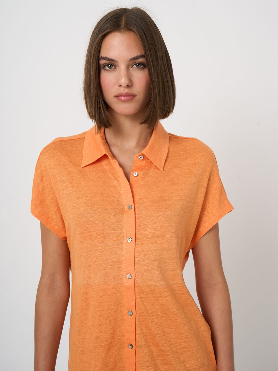 Linen shirt top image number 2