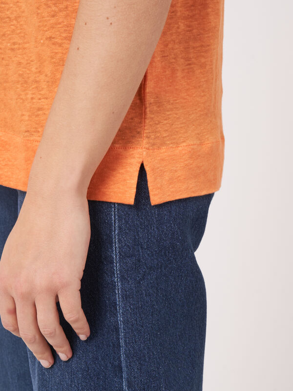 Linen shirt top image number 3