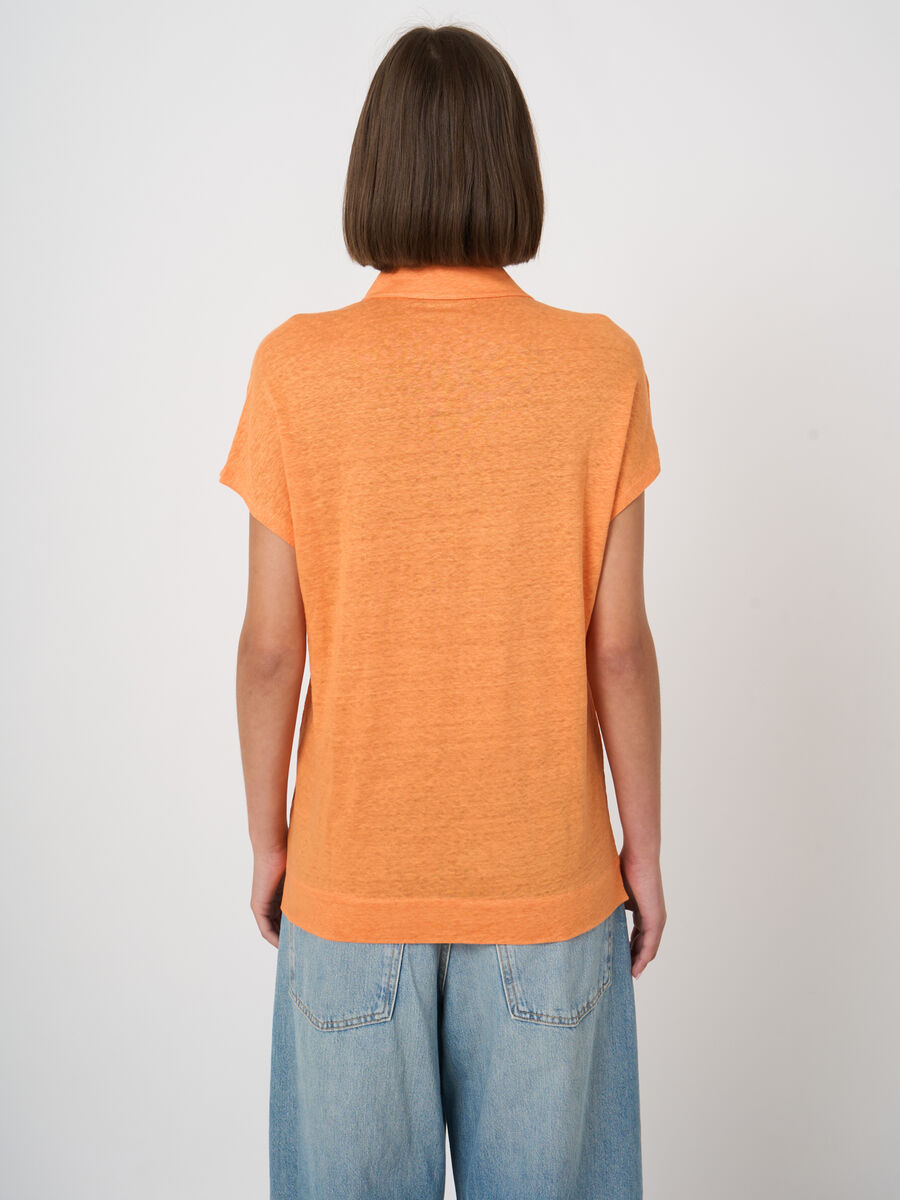 Linen shirt top image number 3