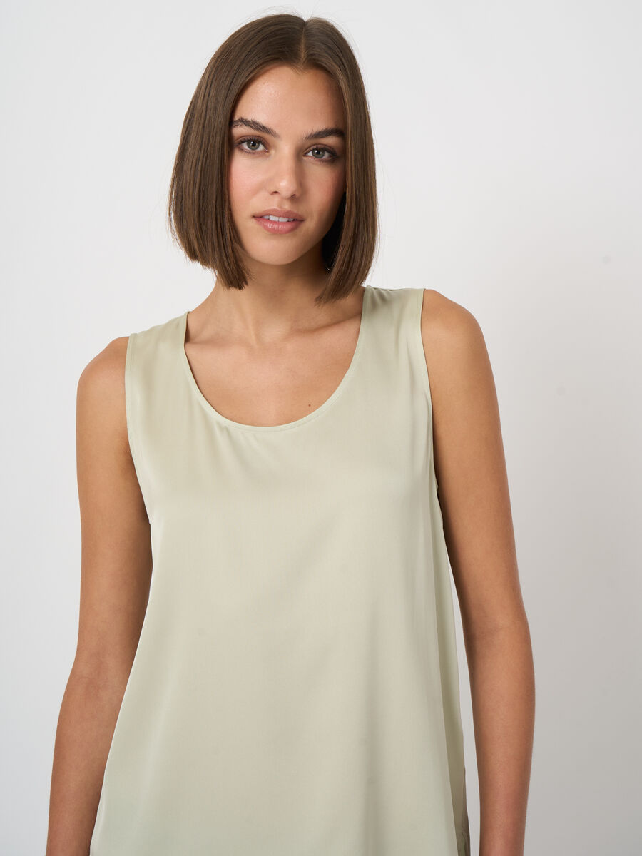 Silk tank top image number 2