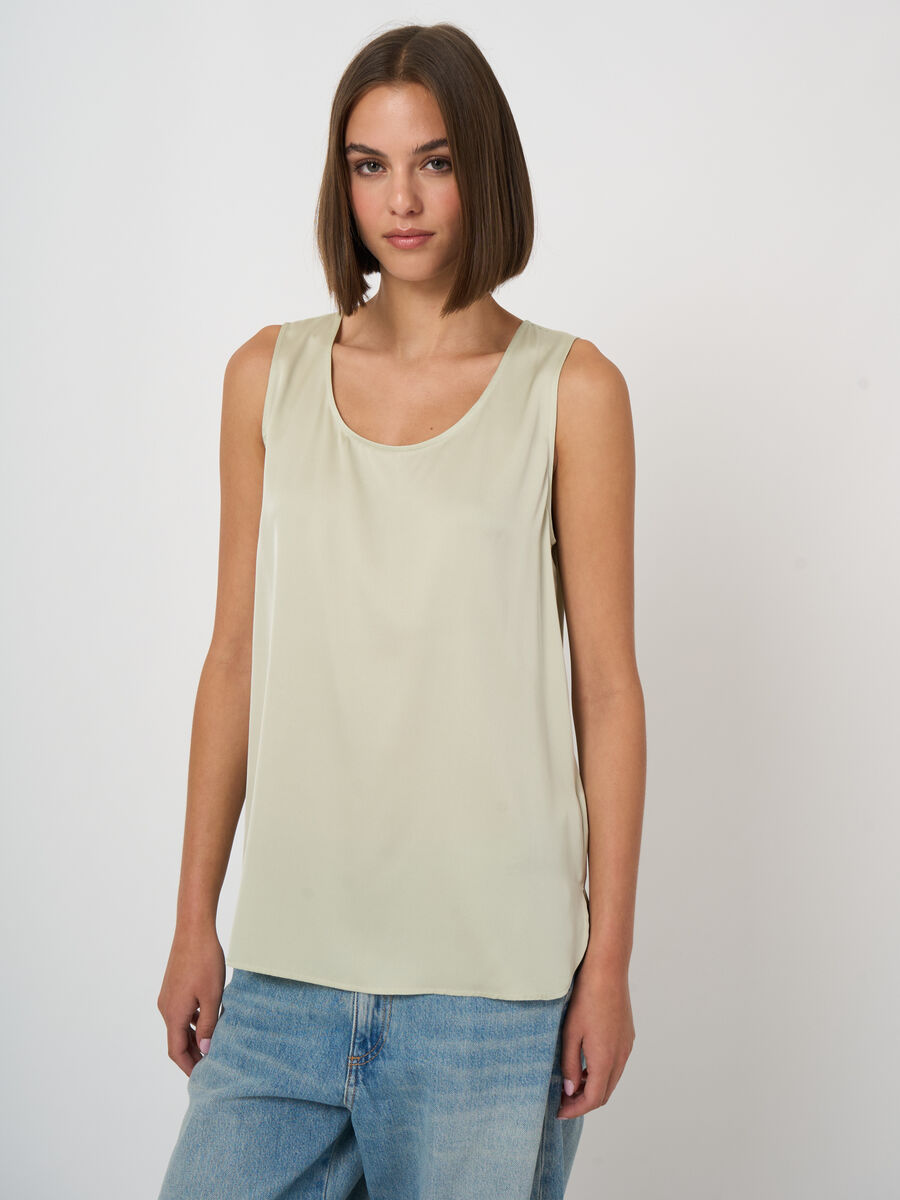 Silk tank top image number 3