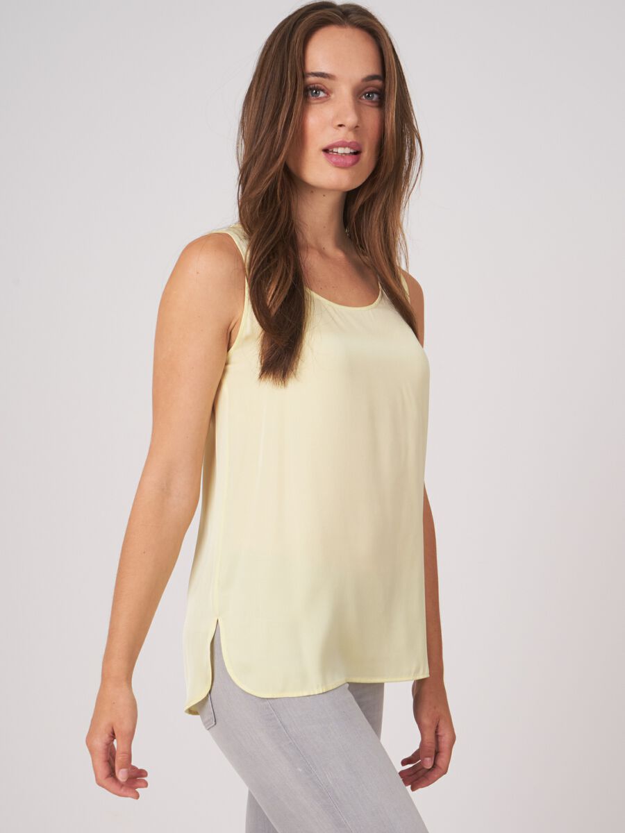 Silk tank top image number 0