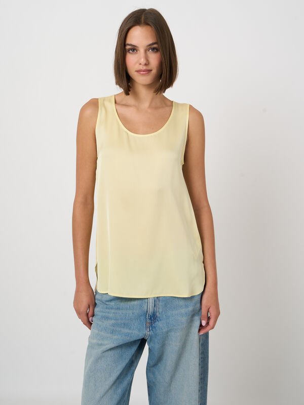 Silk tank top image number 1