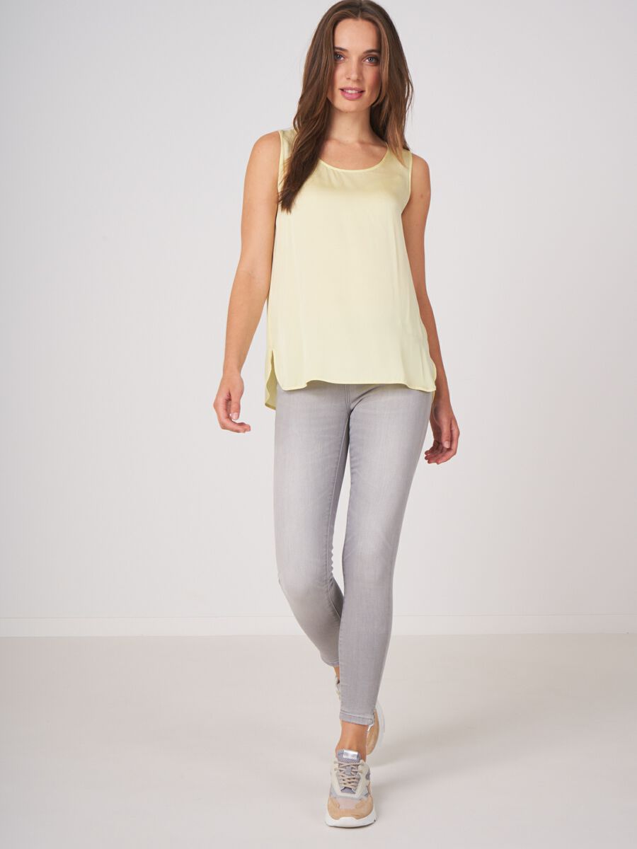 Silk tank top image number 3