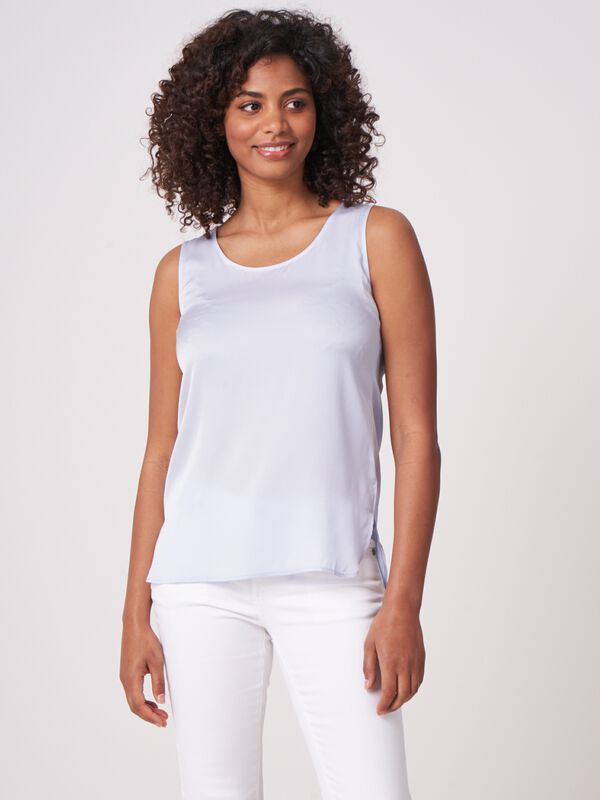 Silk tank top image number 0