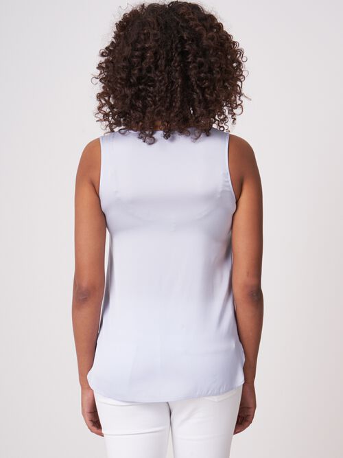 Silk tank top