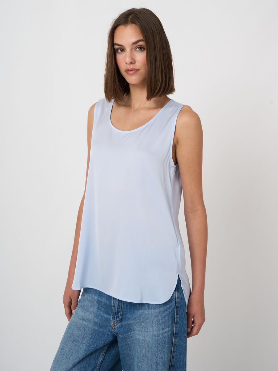 Silk tank top image number 3