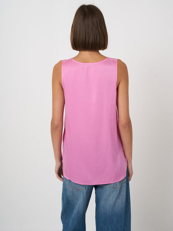 Silk tank top image number 3