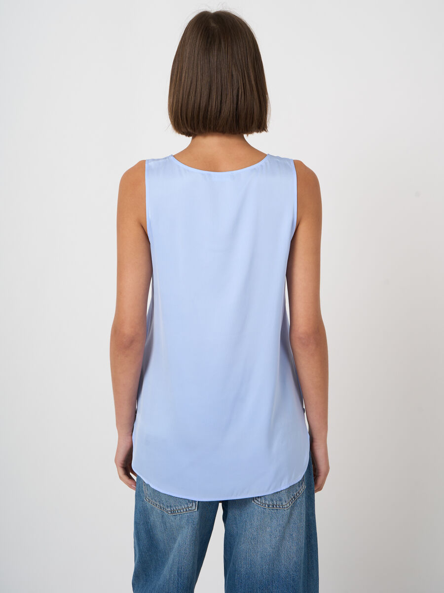 Silk tank top image number 3