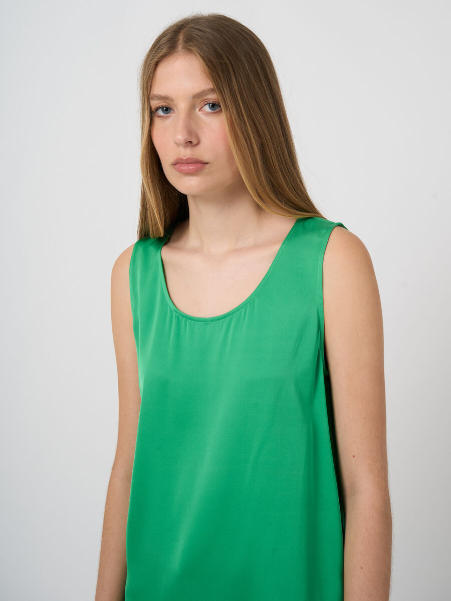 Silk tank top image number 2