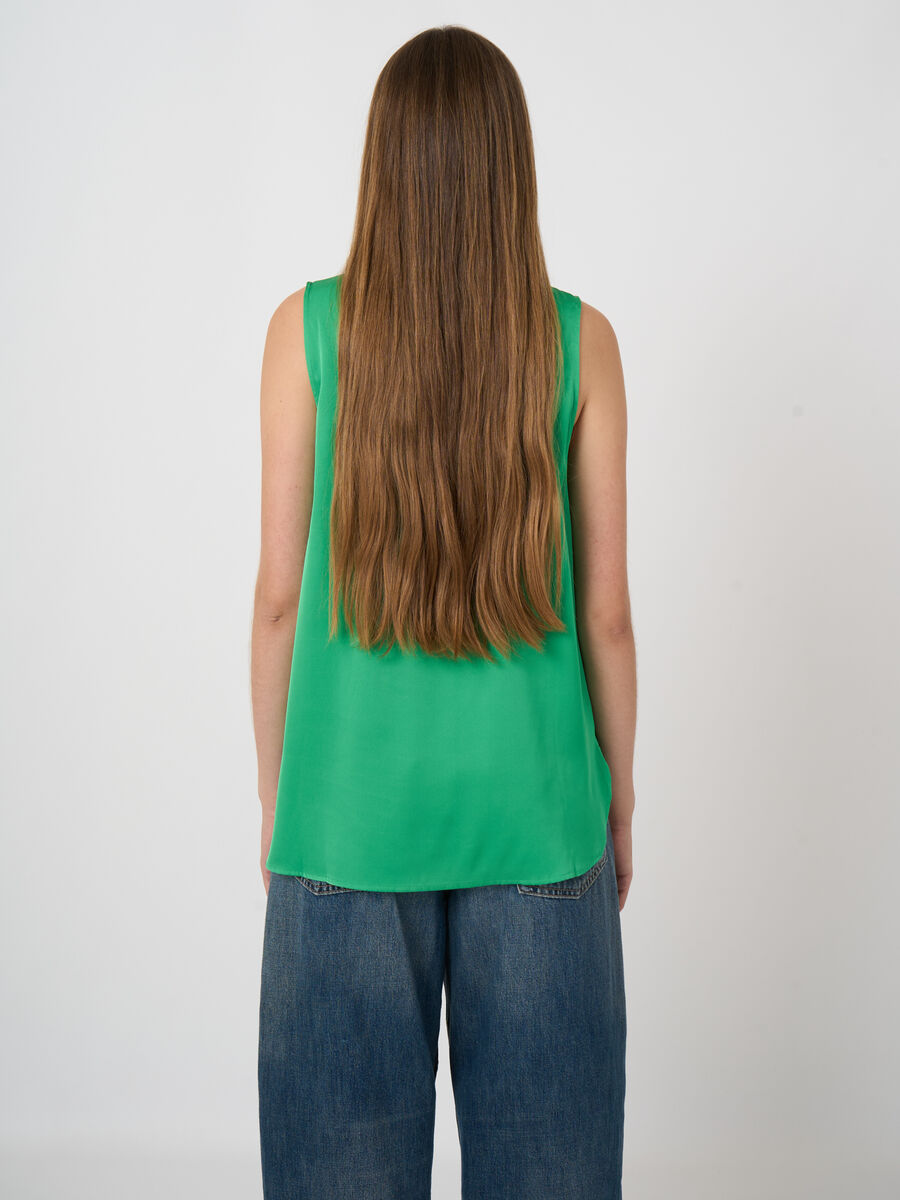 Silk tank top image number 3